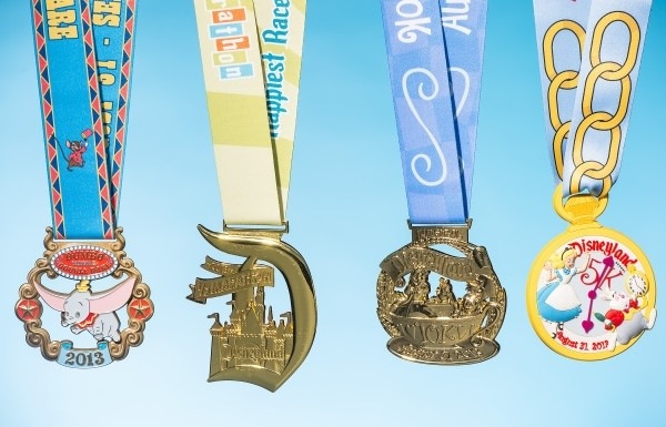 Disneyland Half Marathon Weekend Medals 2013