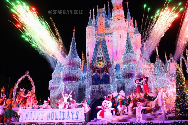 Celebrate the Season show at Mickey's Very Merry Christmas Party