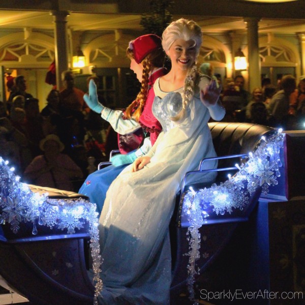 Elsa at Mickey's Very Merry Christmas Party 2014