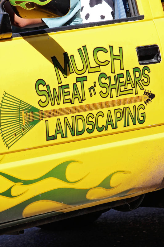 Mulch Sweat n Shears Truck Disney | SparklyEverAfter.com