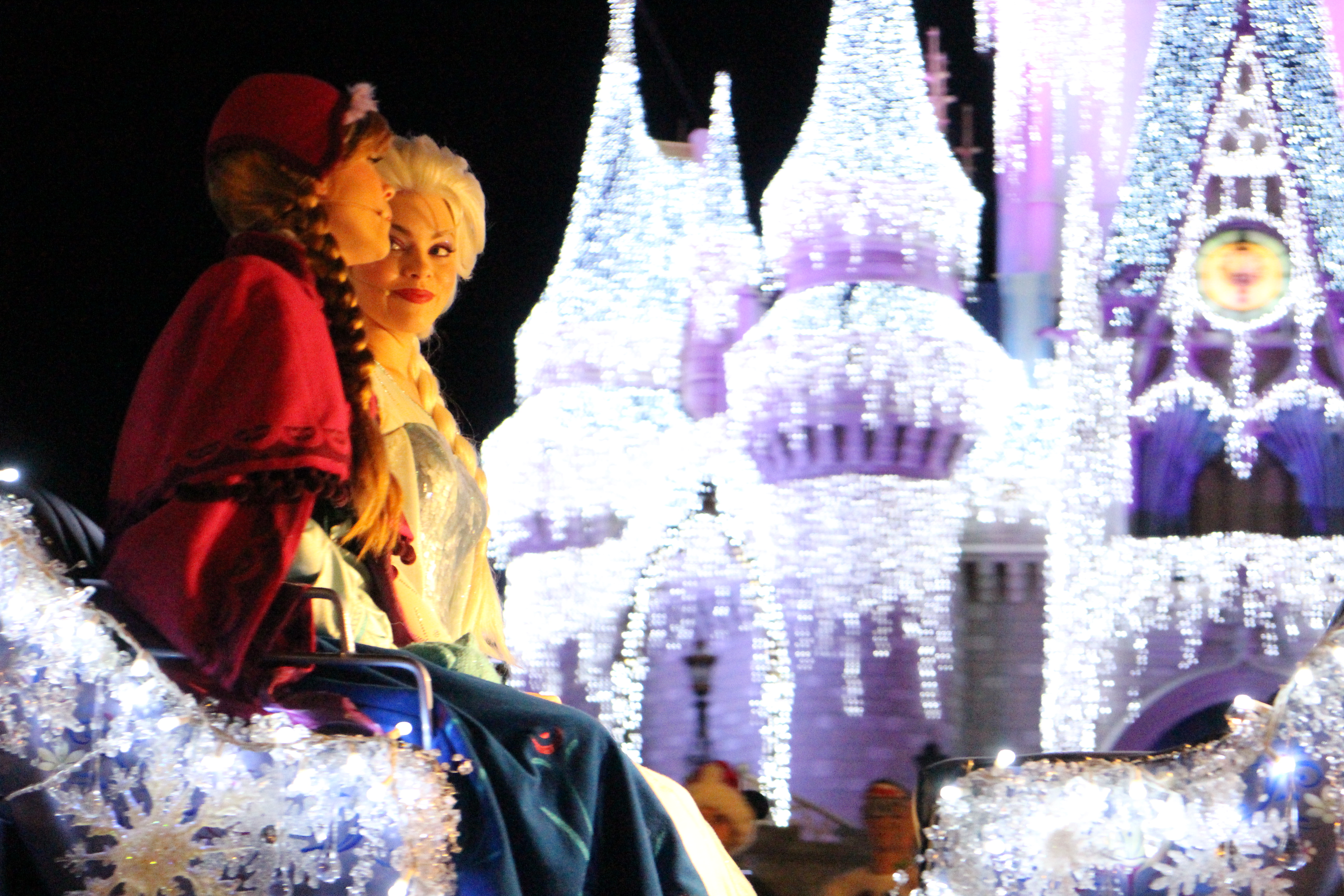 Mickey's Very Merry Christmas Party Anna and Elsa SparklyEverAfter.com