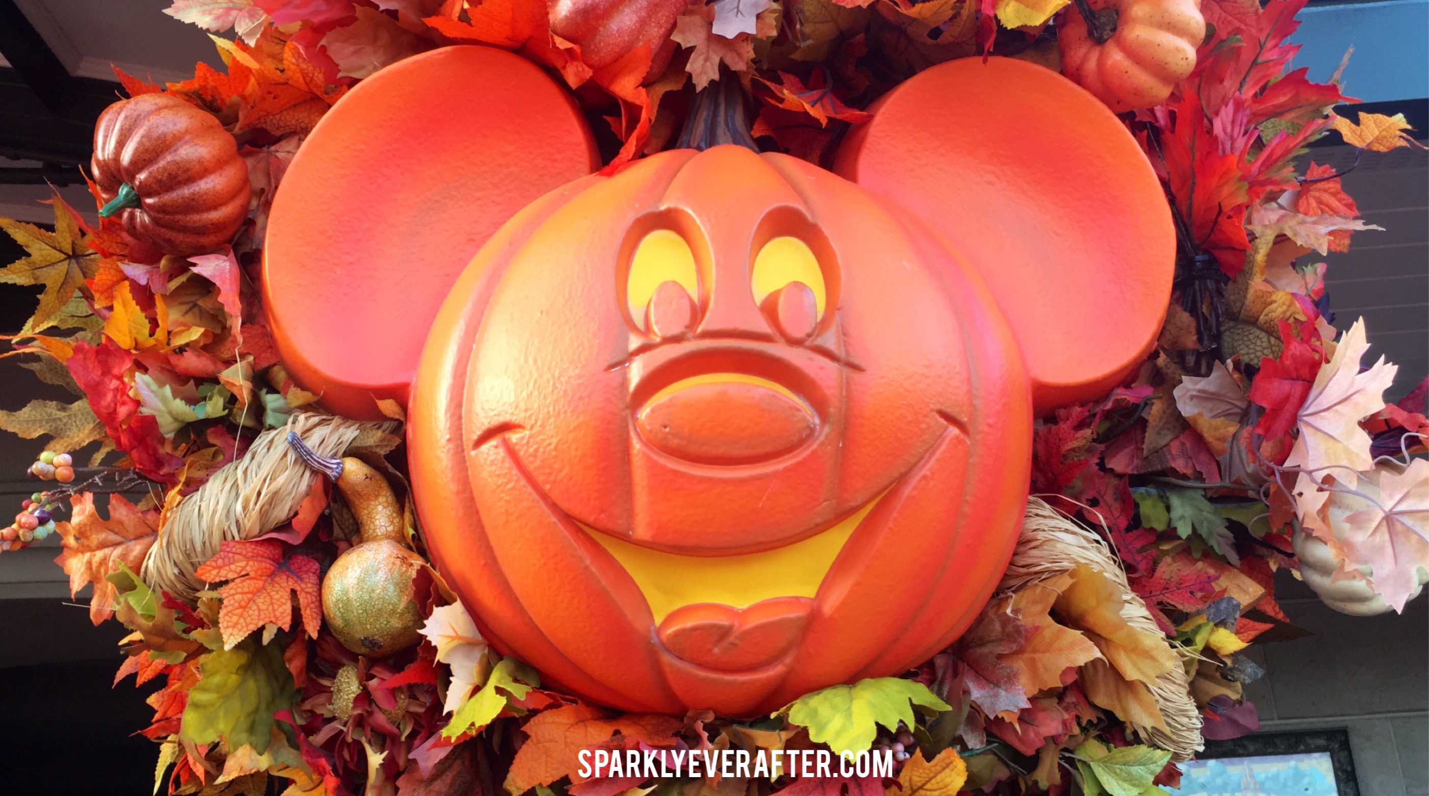 Mickey's Not So Scary Halloween Party Pumpkin Mickey