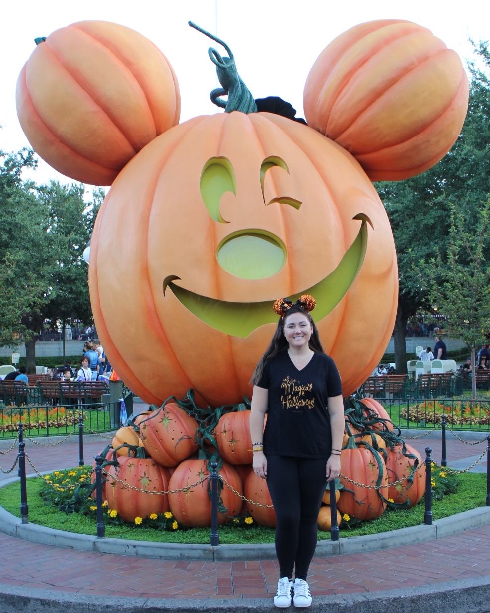 Disneyland Mickey Pumpkin | SparklyEverAfter.com