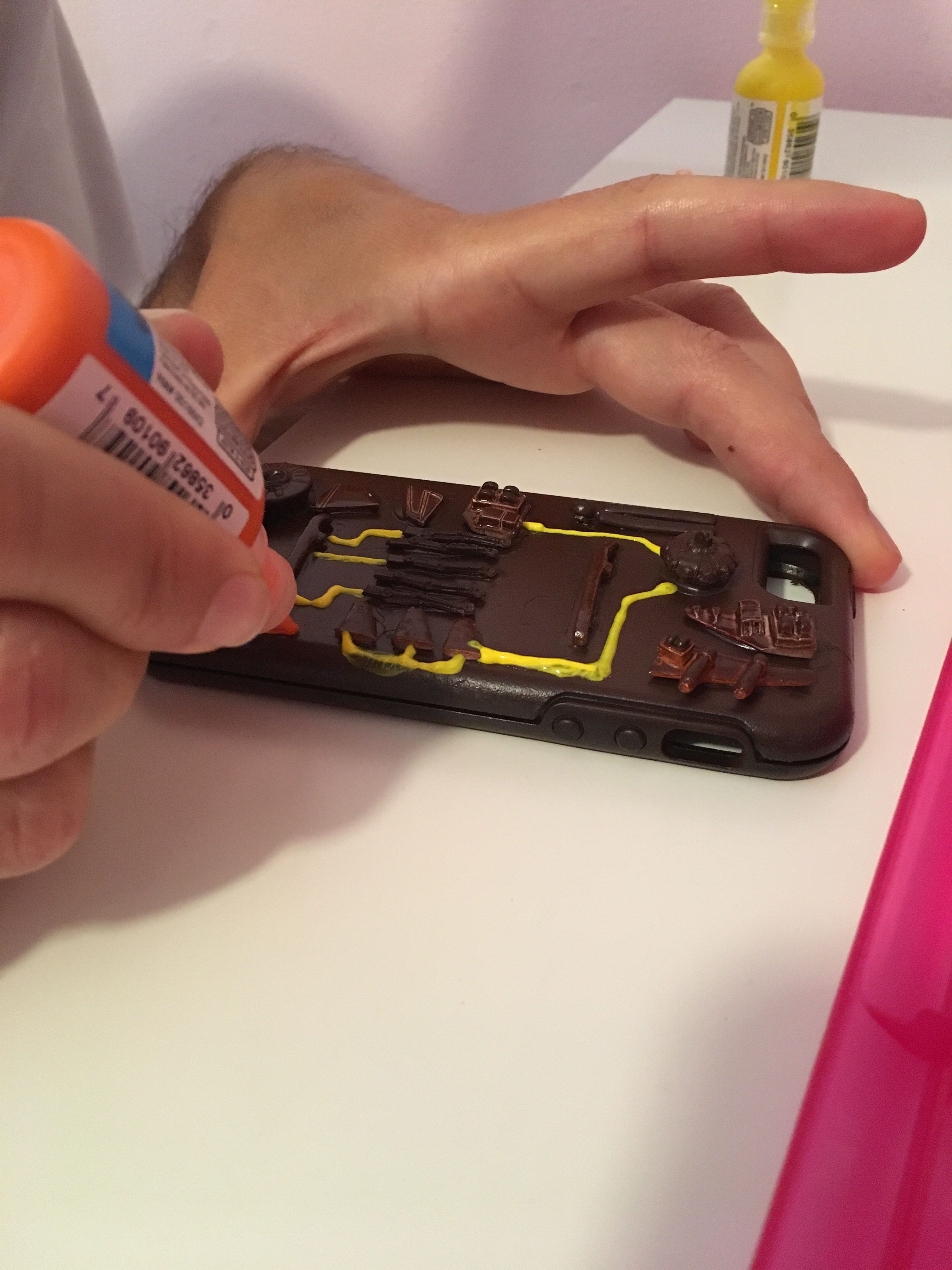 Star Wars Datapad Phone Case kitbashing Disney DIY