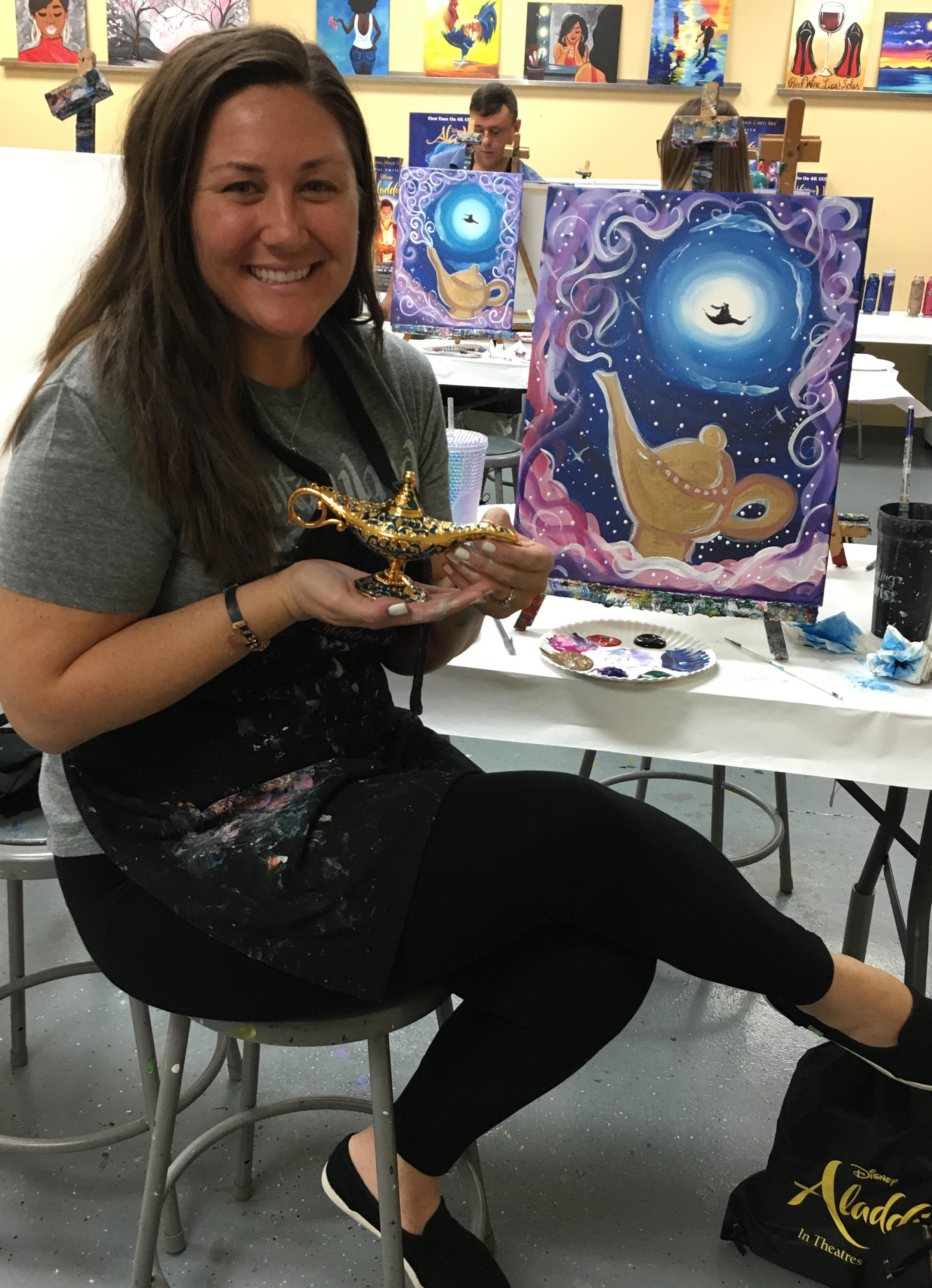 Painting with a Twist Orlando review Disney