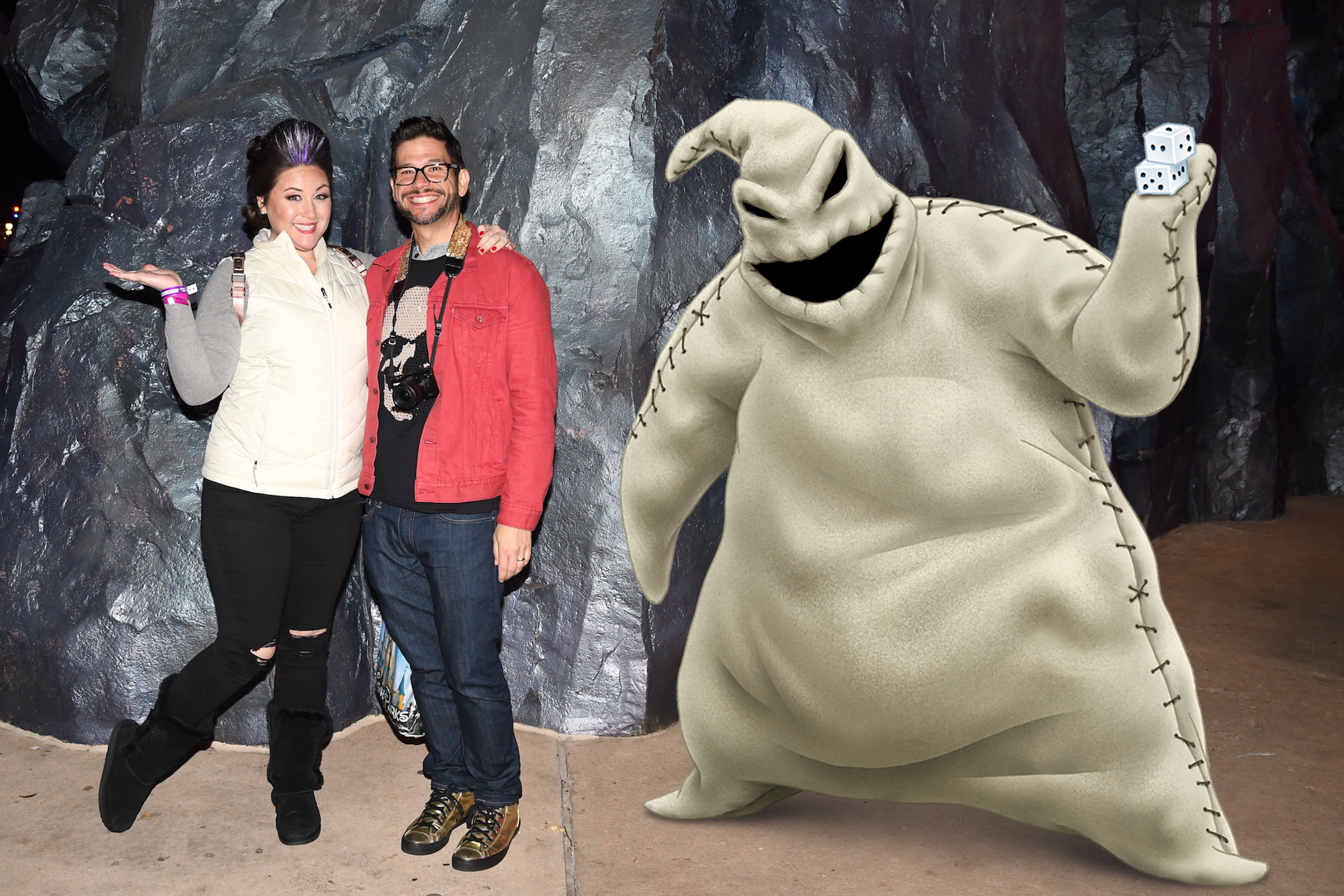 Villains After Hours Magic Shot with Oogie Boogie