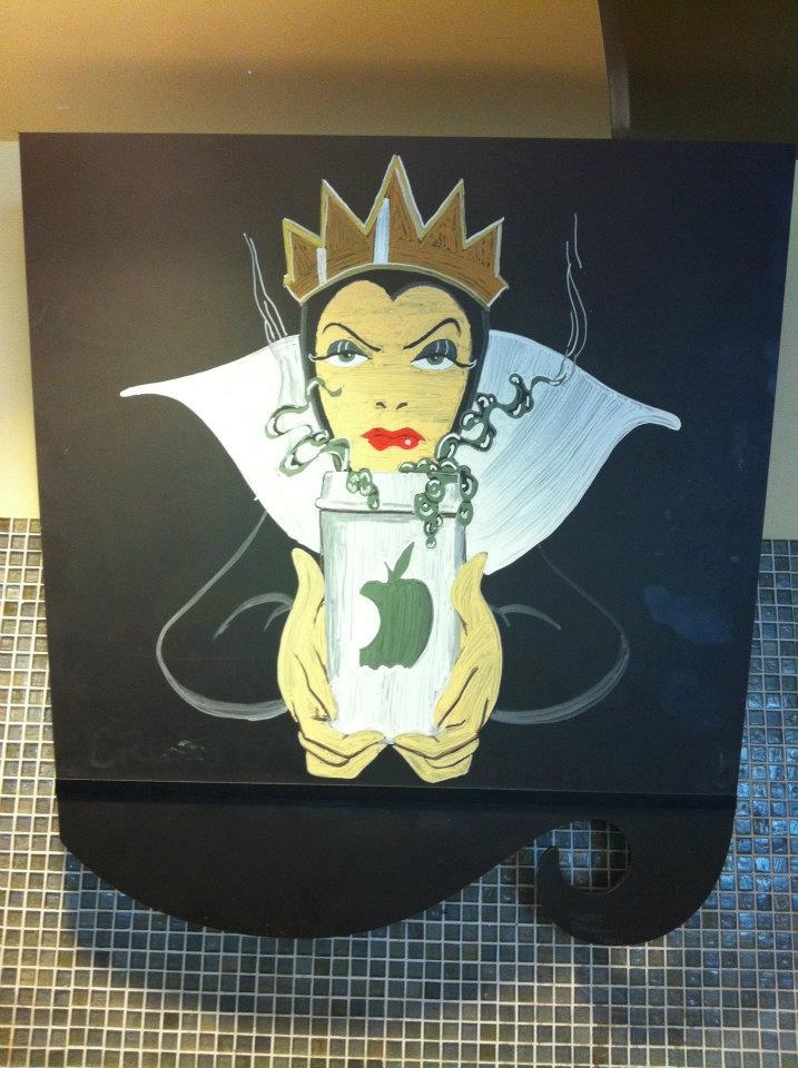Disney Starbucks Menu Snow White Evil Queen