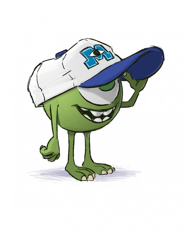 Monsters University Young Mike Wazowski