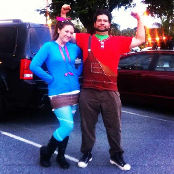 Vanellope Von Schweetz and Wreck-It Ralph Costume