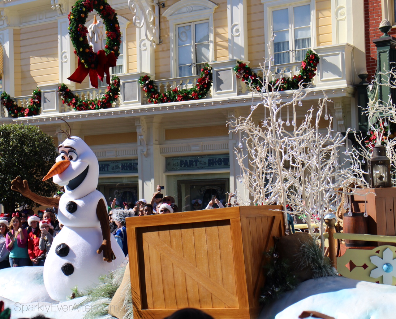 Disney Christmas Parade Filming & Details Sparkly Ever After