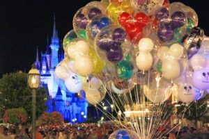 Magic Kingdom Walt Disney World Castle Balloons