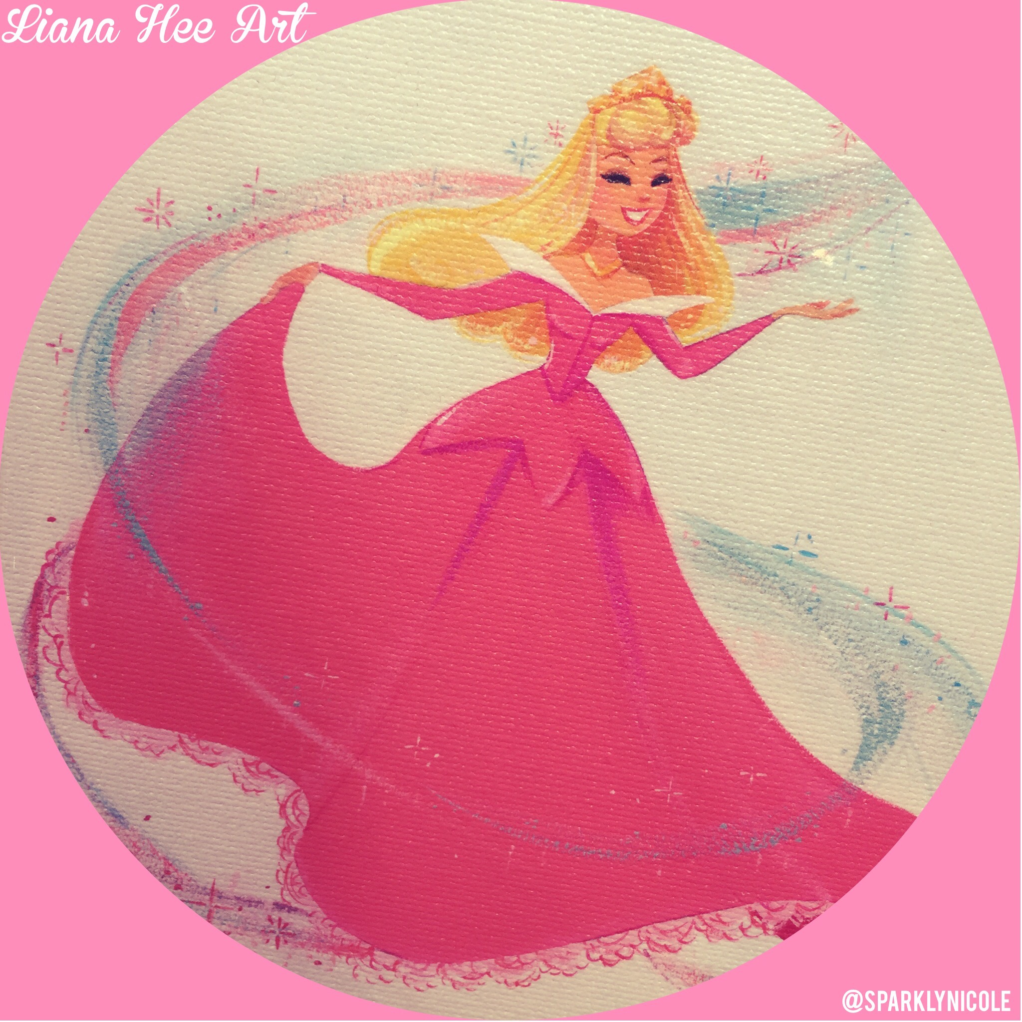 Liana Hee Disney Art | SparklyEverAfter.com 
