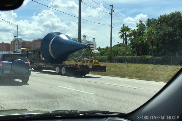 Magic Kingdom Turrets on I-4 | SparklyEverAfter.com