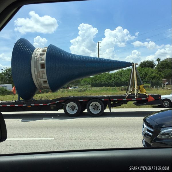 Magic Kingdom Turrets on I-4 | SparklyEverAfter.com