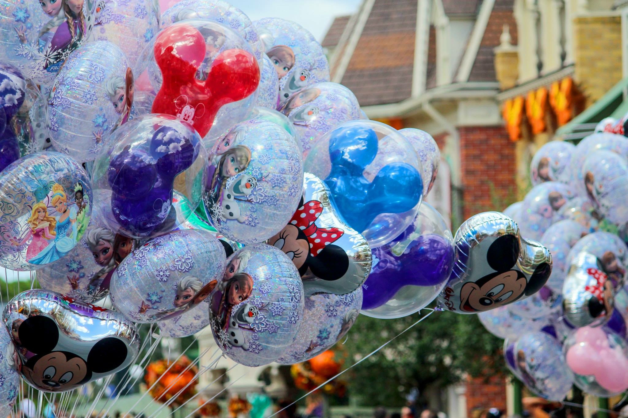 Disney Balloon Photos Sparkly Ever After