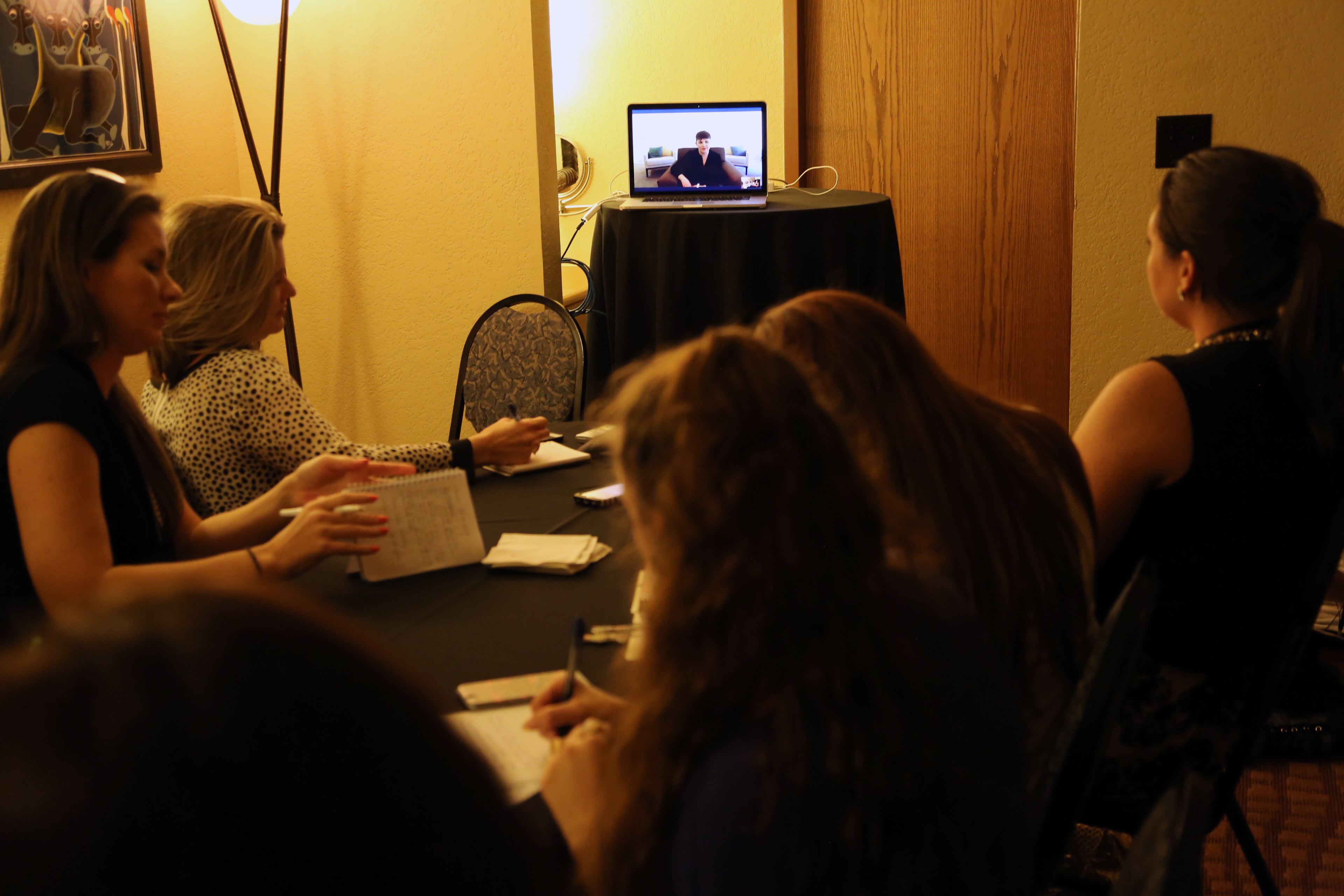 ZOOTOPIA - Actress Ginnifer Goodwin speaks to press via Skype at the ZOOTOPIA Press Junket at Disney's Animal Kingdom Lodge in Orlando, Fl. Photo by Alex Kang. ©2016. Disney. All Rights Reserved.