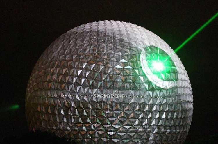 Death Star Spaceship Earth SparklyEverAfter.com