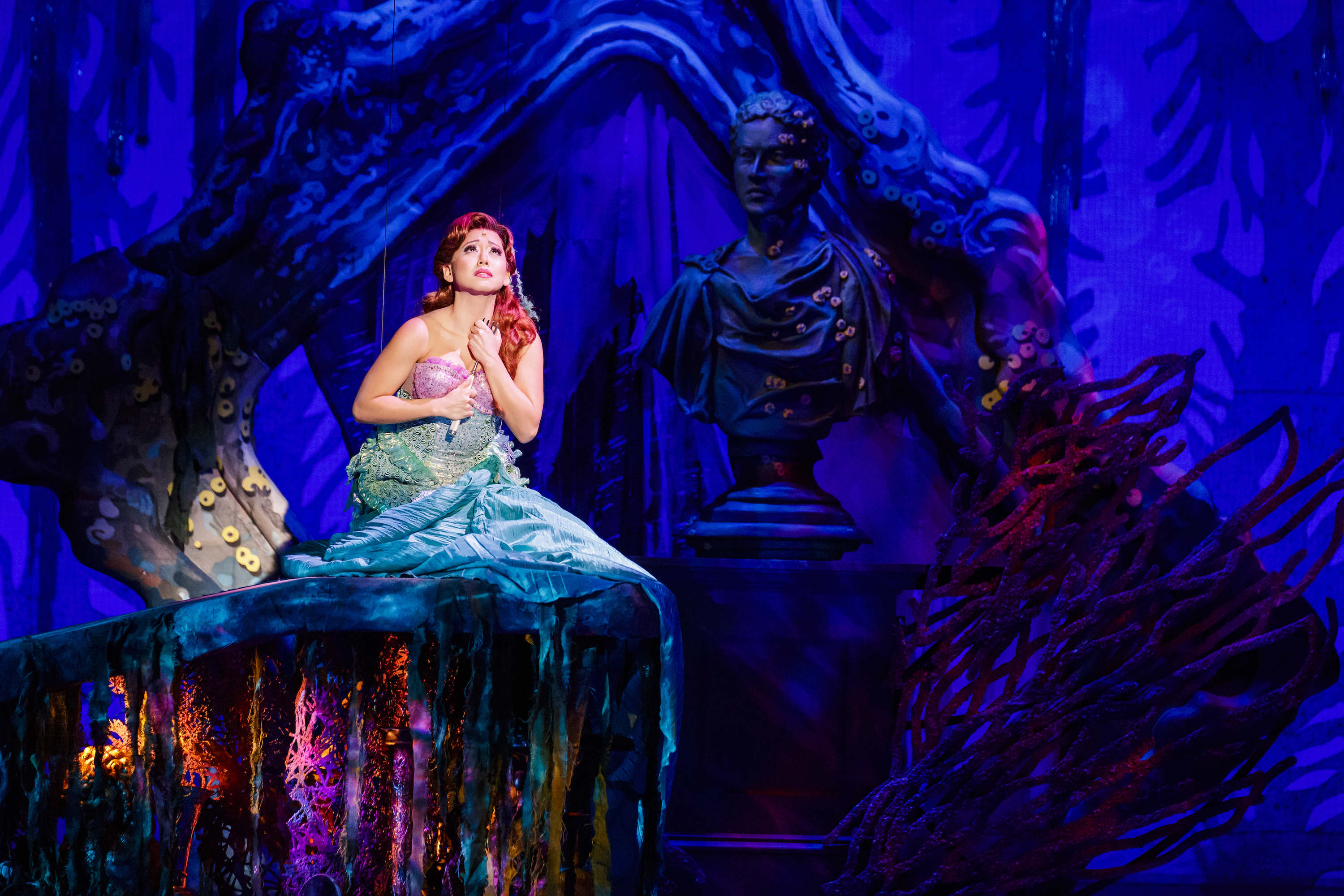 reviews for the little mermaid on broadway