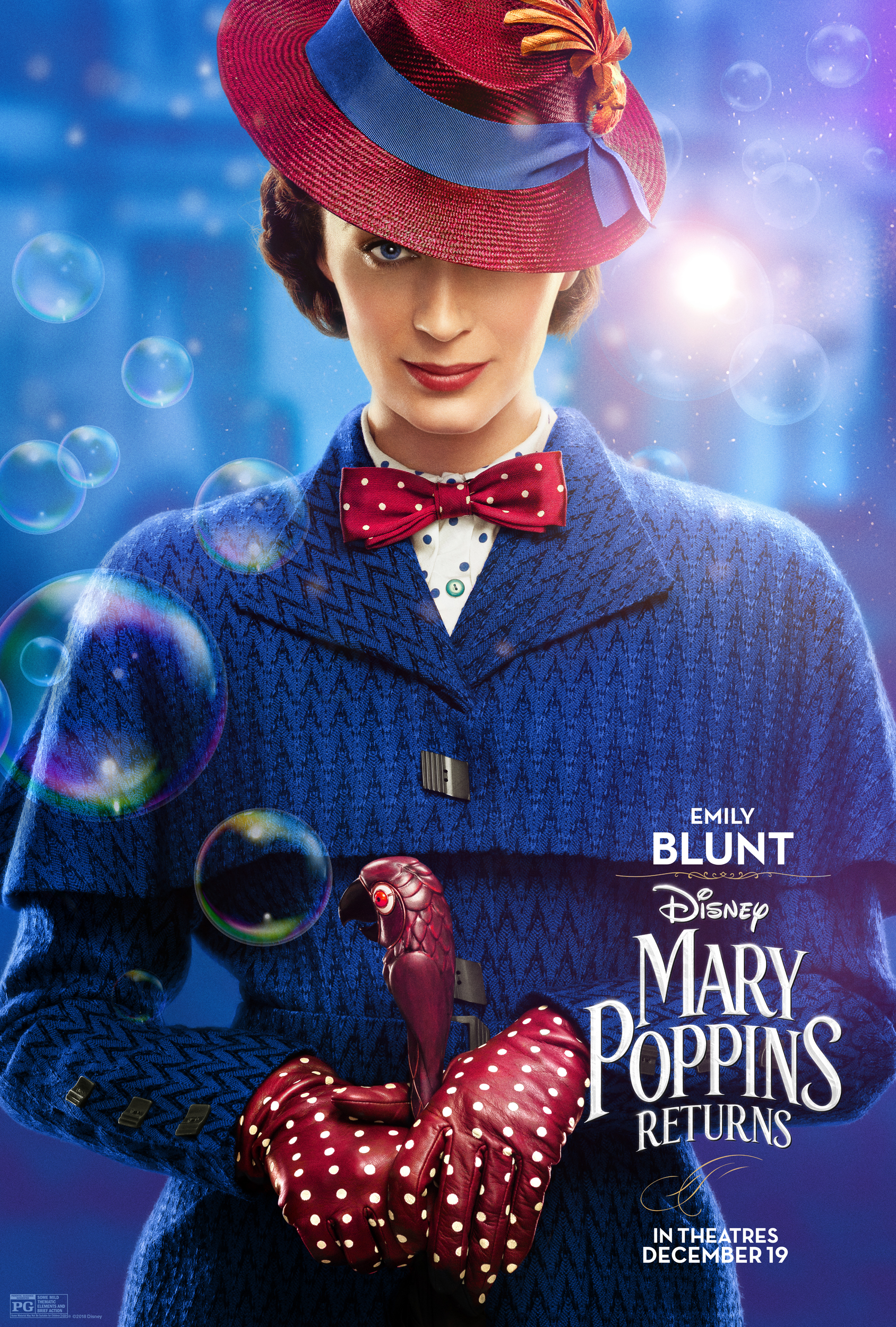Lagere school Tranen ergens bij betrokken zijn Mary Poppins Returns Review - Sparkly Ever After