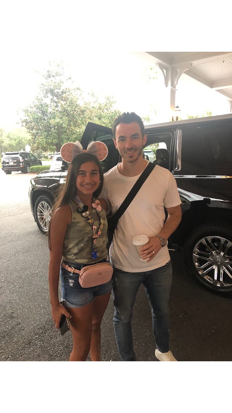 Kevin Jonas at Disney's Grand Floridian Resort