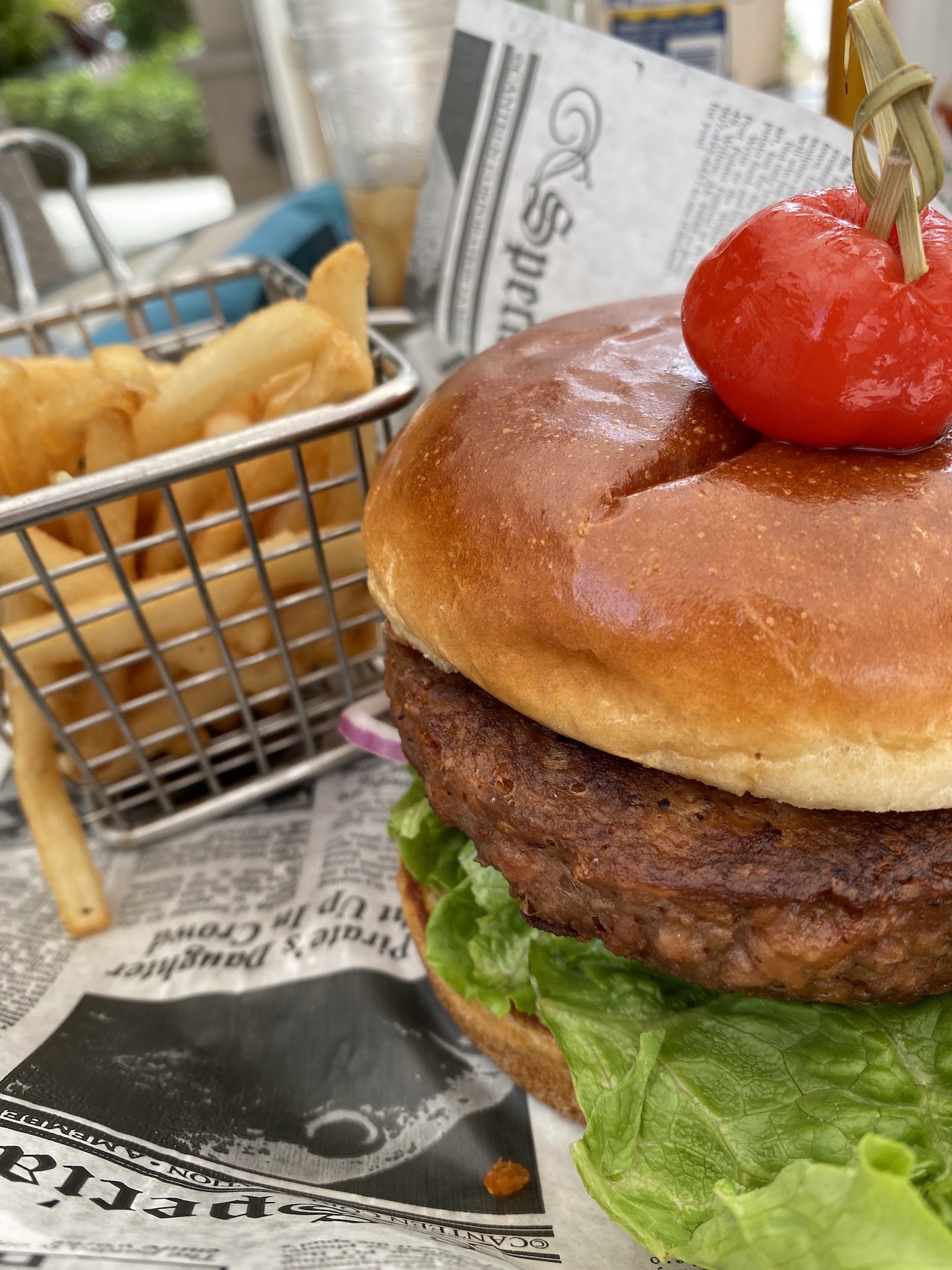 Caribe Royale Orlando Calypso's Veggie Burger