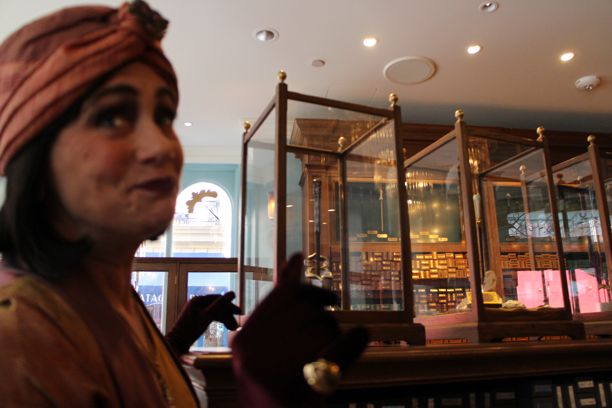 Cosme Acajor Baguettes Magique is the wand shop at Epic Universe.